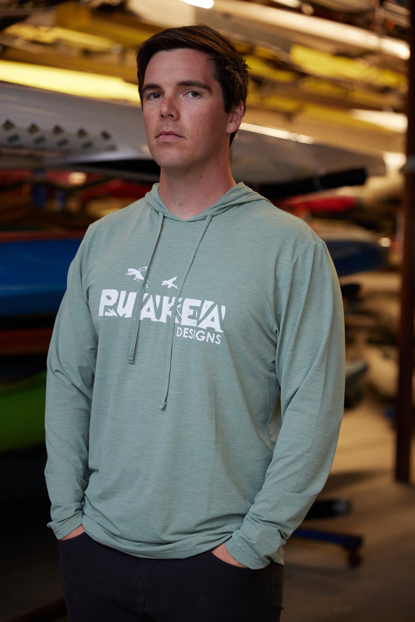 NEW COLORS! Puakea x Anetik Pro Tech Hooded Long Sleeve