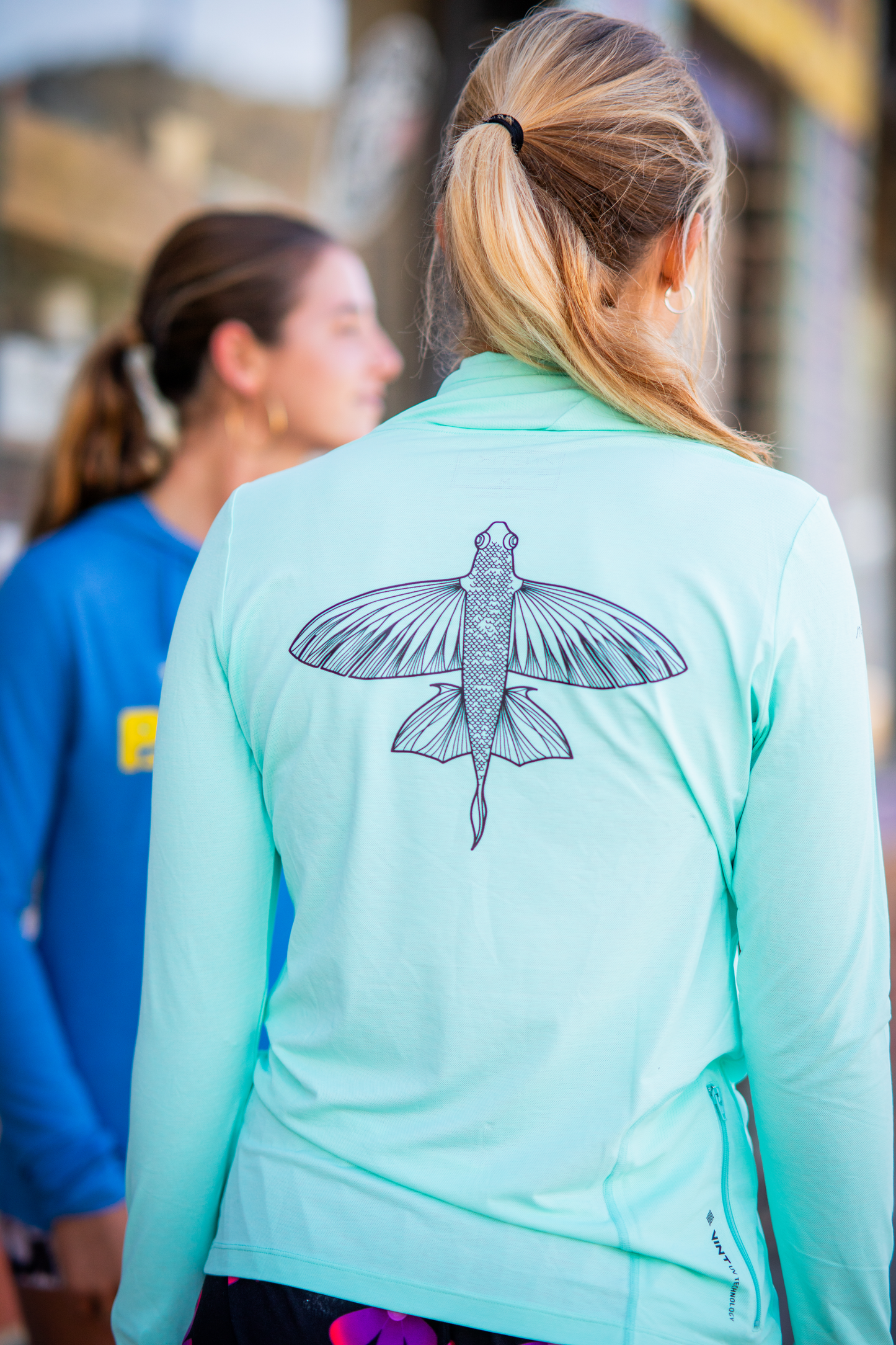 NEW COLORS! Women's Puakea x Anetik Tech Hooded Long Sleeve
