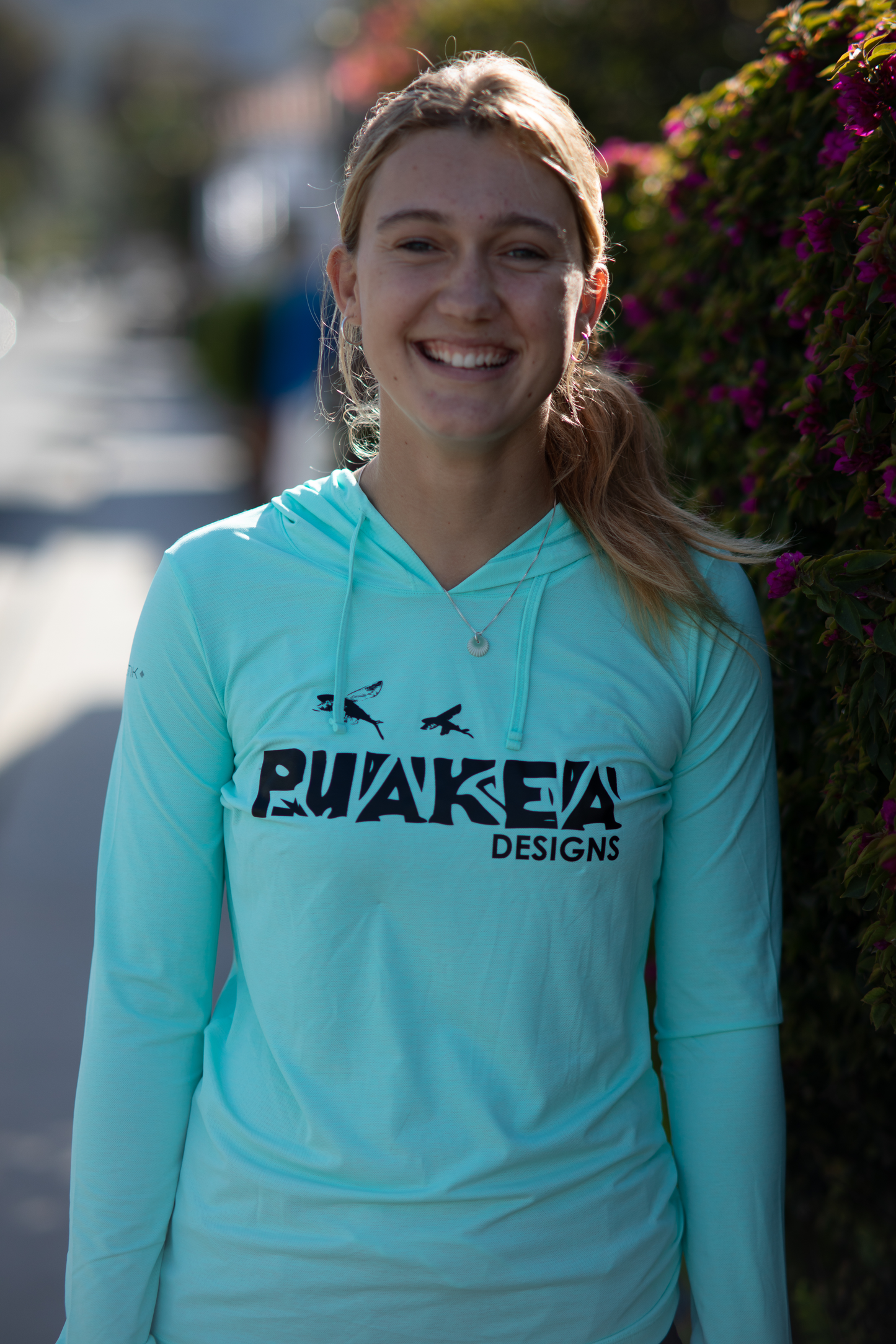 NEW COLORS! Women's Puakea x Anetik Tech Hooded Long Sleeve
